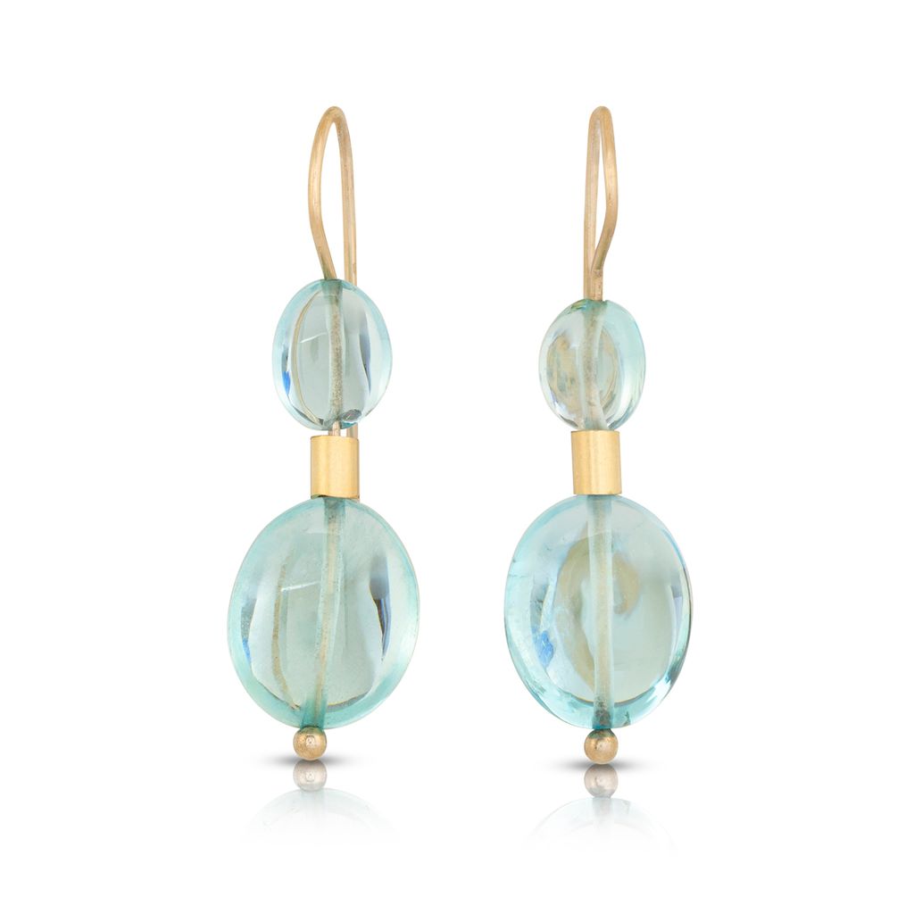 Aquamarine Drop Earrings