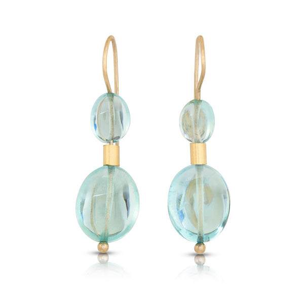 Aquamarine Drop Earrings