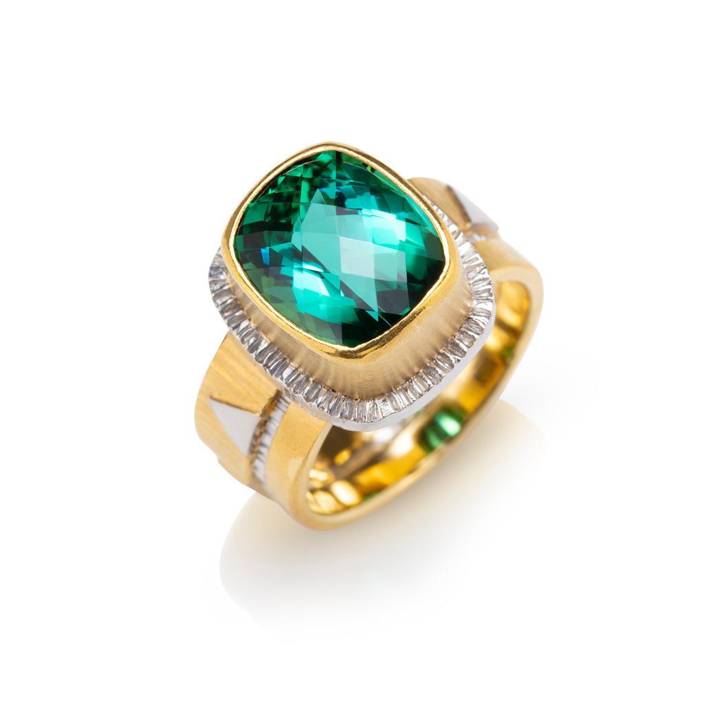 Namibian Tourmaline Ring