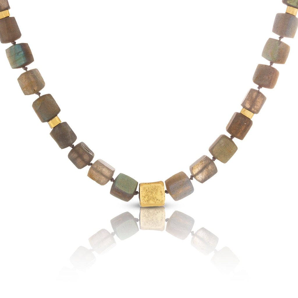 Labradorite Beaded Necklace