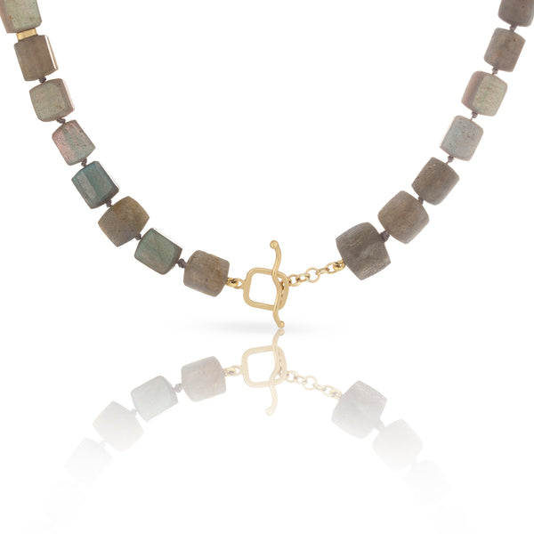 Labradorite Beaded Necklace