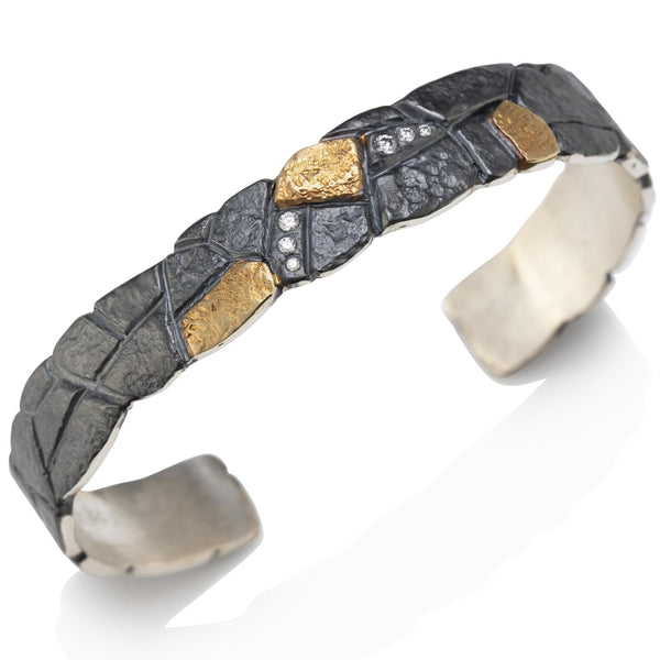 Narrow Rock Wall Cuff