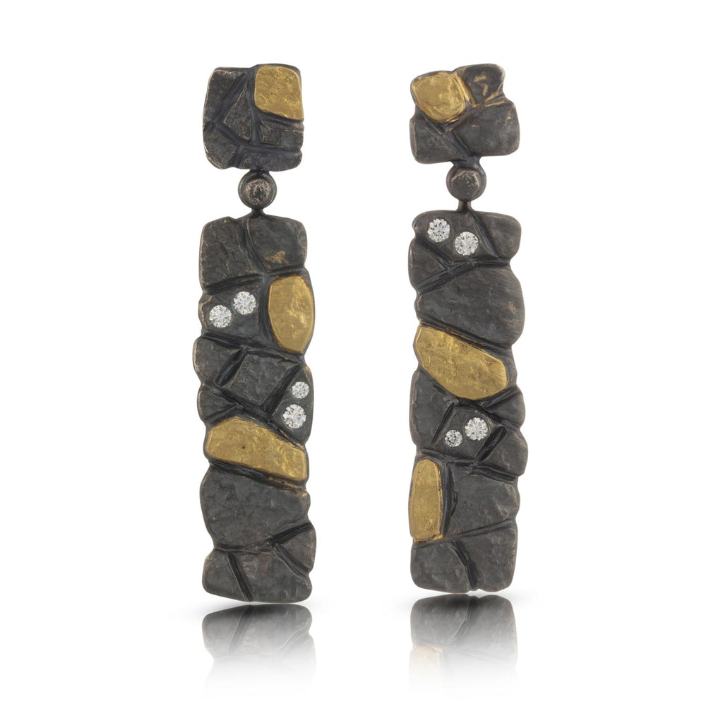 Rock Wall Dangle Earrings