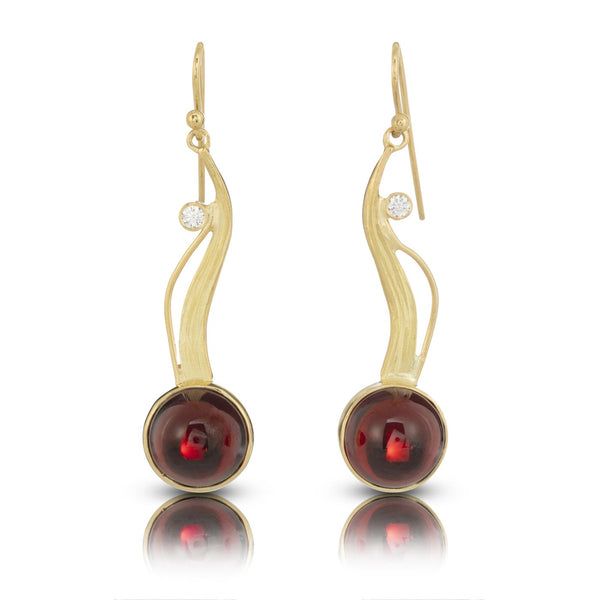 Garnet Earrings