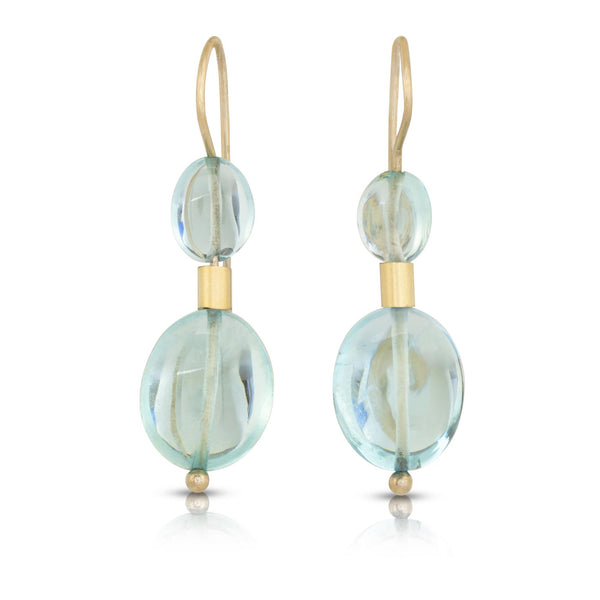 Aquamarine Drop Earrings