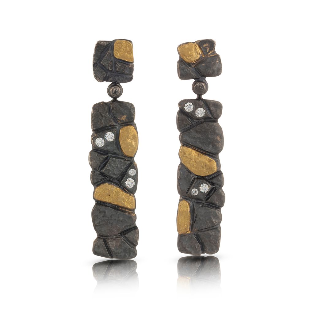 Rock Wall Dangle Earrings