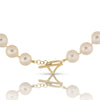 Pearl Necklace with Gold Plaque
