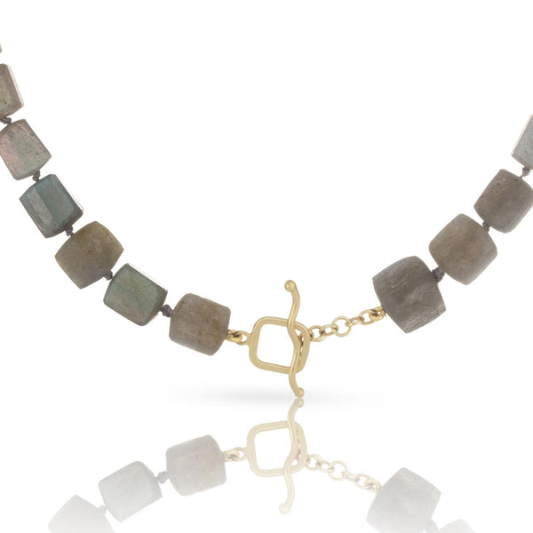 Labradorite Beaded Necklace SOLD