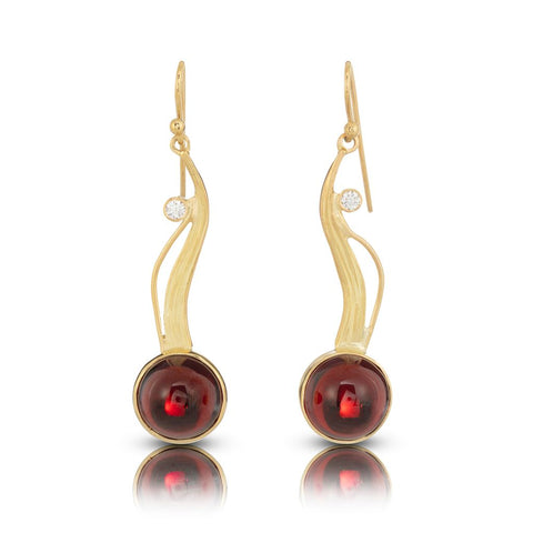 Garnet Earrings