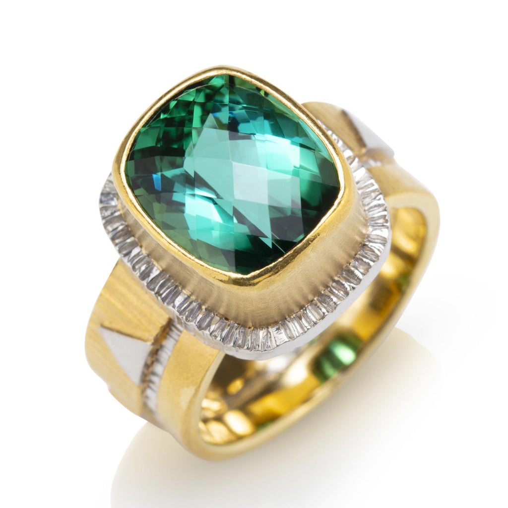 Namibian Tourmaline Ring