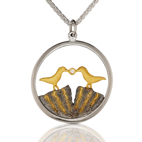 Small Conversation Pendant