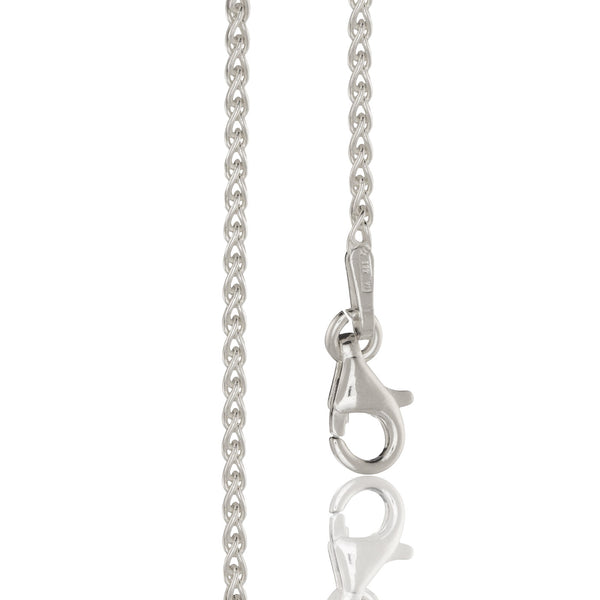 Love GOLD 9ct Gold 18 inch Spiga chain necklace | very.co.uk