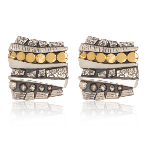 Mozaic Stud Earrings