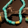 Cape Cod Jewelry - Amazonite and Gold Necklace