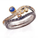 Gold Dust Stacking Ring Set