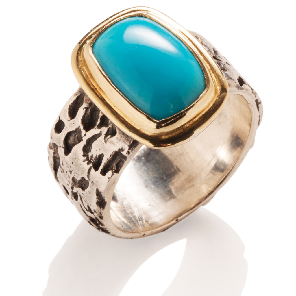 Turquoise Grotto Ring